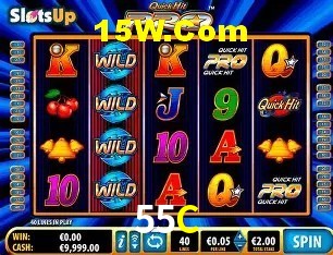 Slots com jackpots e giros grátis na 55C